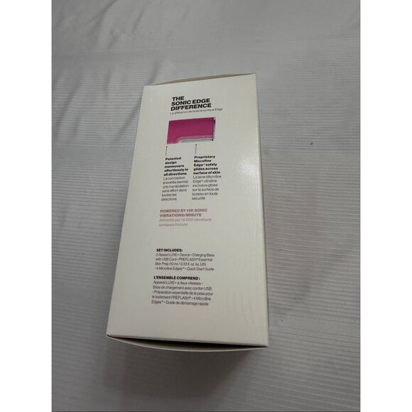 DERMAFLASH LUXE+ Sonic Dermaplaning Peach Fuzz Removal Set Smooth Skin 2 Speeds - Picture 2 of 7